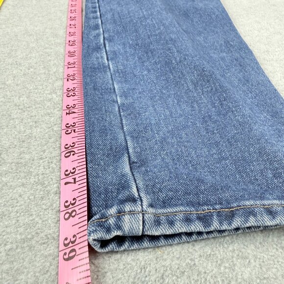 Vintage 90s Wrangler "for Women" High‑Rise Tapered Jeans Size 14 × 29 100% Cotto - Picture 13 of 13